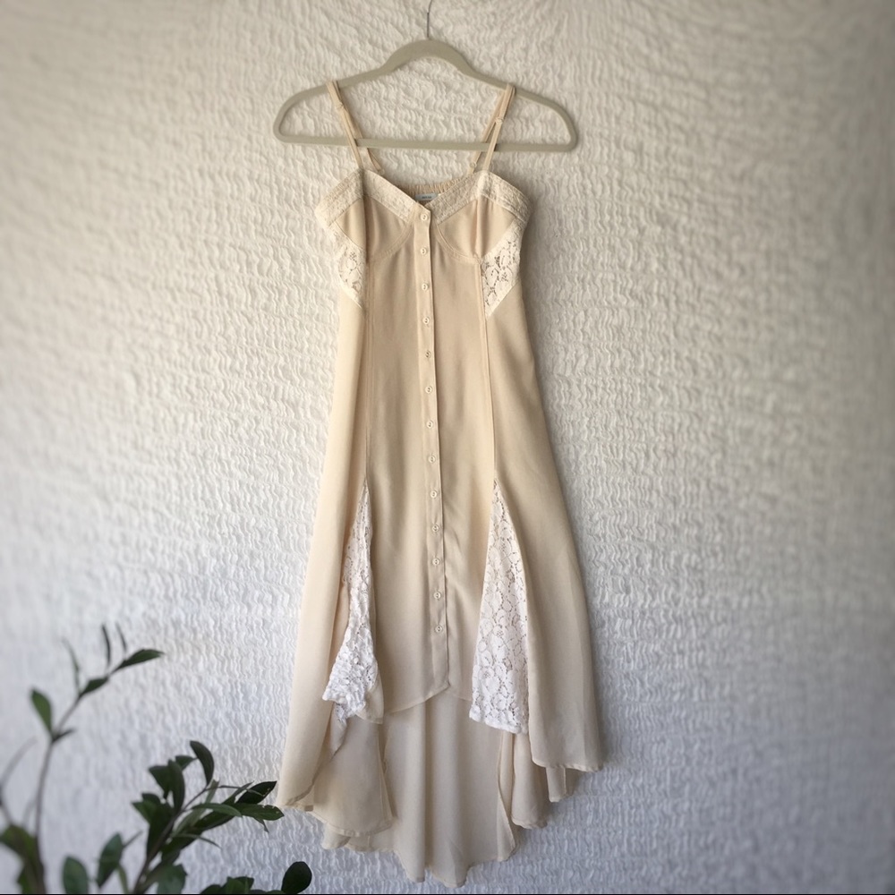 Kimchi Blue Chiffon and Lace Summer Dress